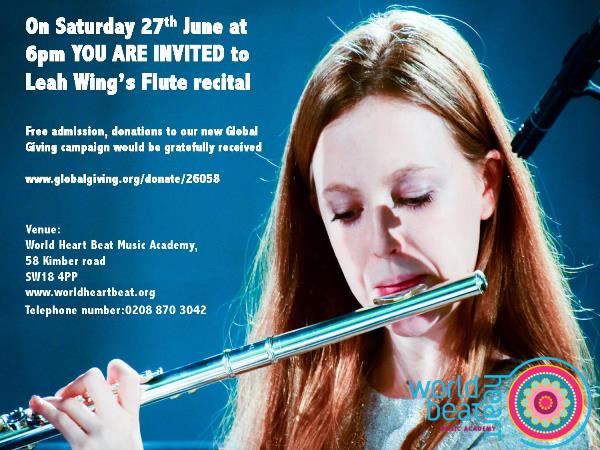 Young flute player 