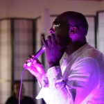 British Jazz vocalist, Cleveland Watkiss performing at live at World Heart Beat Music Academy