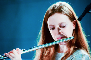 Leah Wing, young muscian the flute player,gucci scholar
