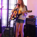 Vocal Student from World Heart Beat Music Academy in London performing for an audience