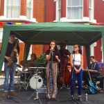 concert young musicians at cicada road street party