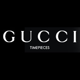 Gucci timepieces logo