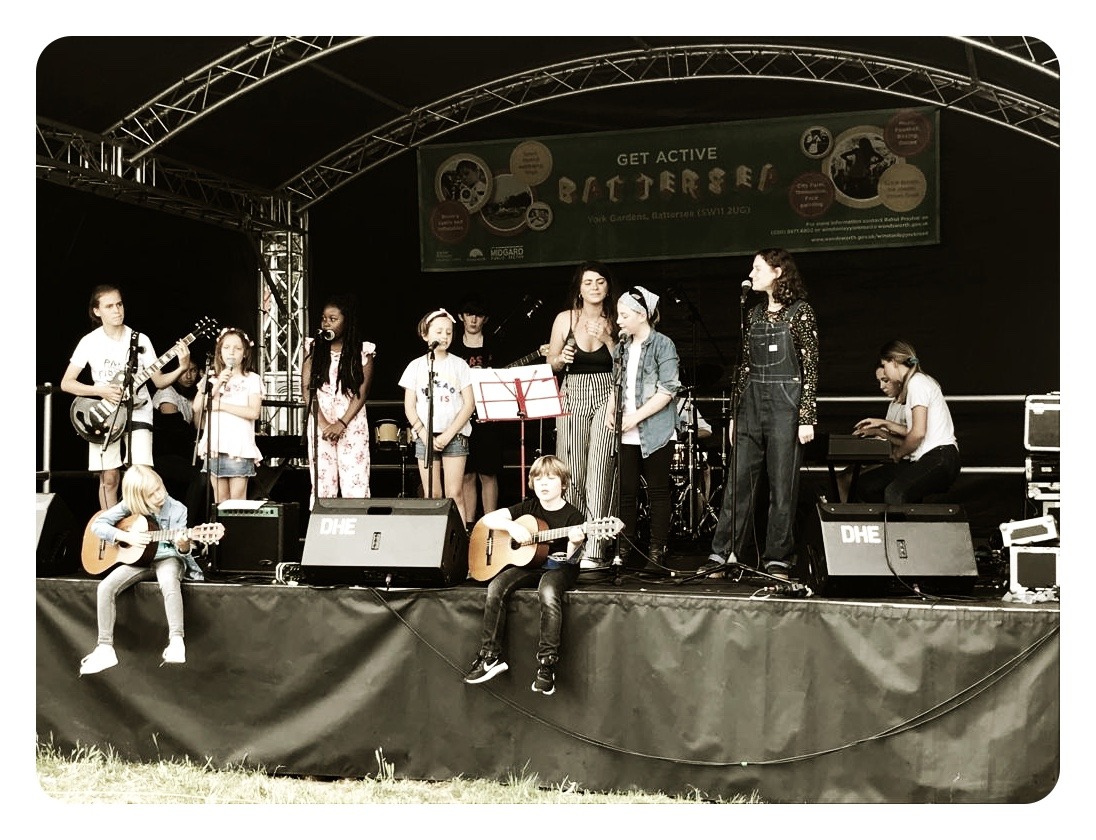 Contemporary Gig Band at the Get Active Wandsworth Festival