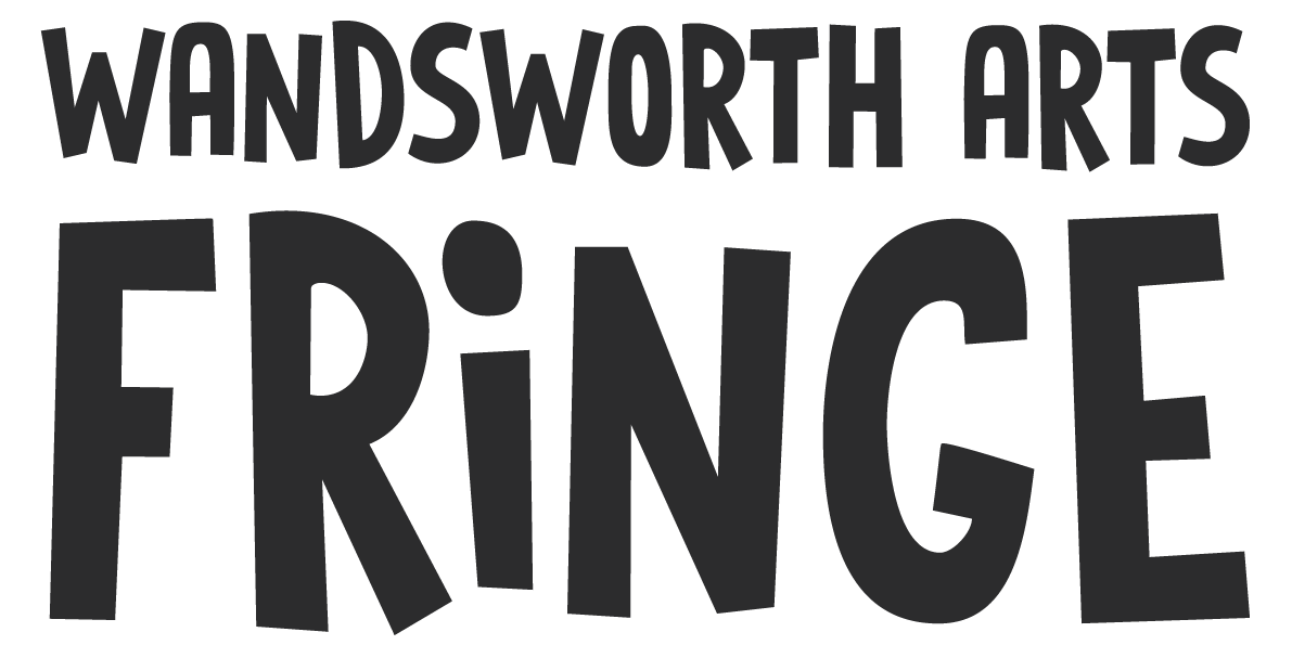 Text logo saying Wandswroth Arts Fringe