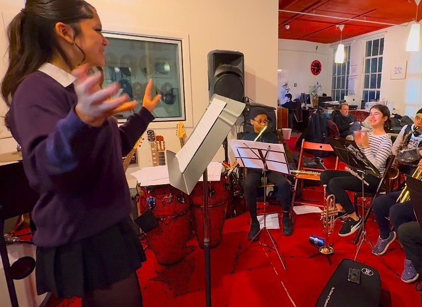 World Heart Beat Students in a lesson