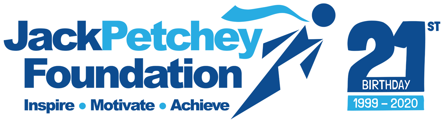 Jack Petchey Foundation 21st birthday logo