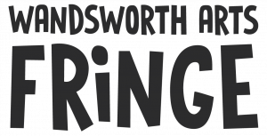 Text logo saying Wandswroth Arts Fringe